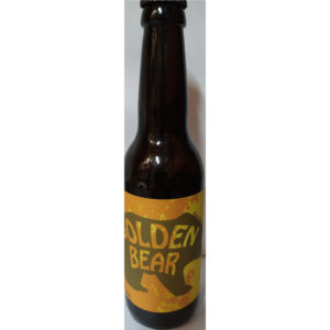 Bière blonde Golden Bear 33cl