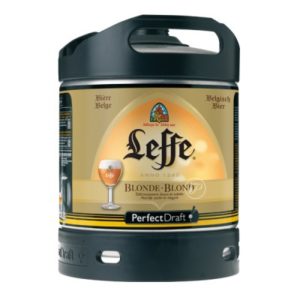 Fût PerfectDraft de bière Leffe Blonde 6L