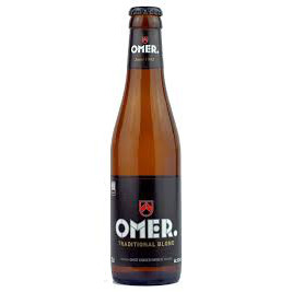 Bouteille de bière blonde Omer 33cl