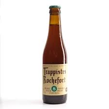 Bouteille de bière brune Trappist Rochefort 10 33cl